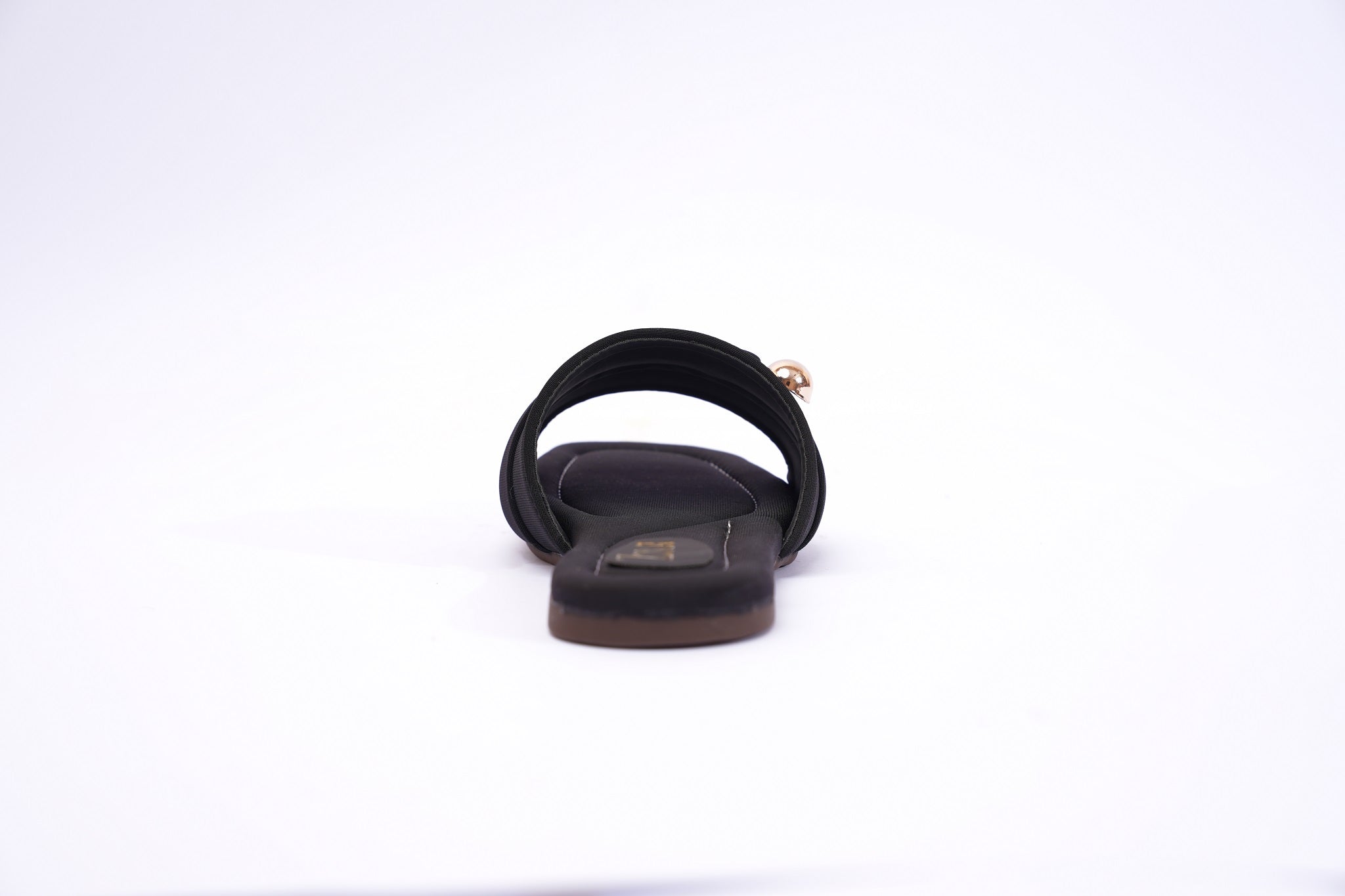 ZMRI Heart Charm Black Slide