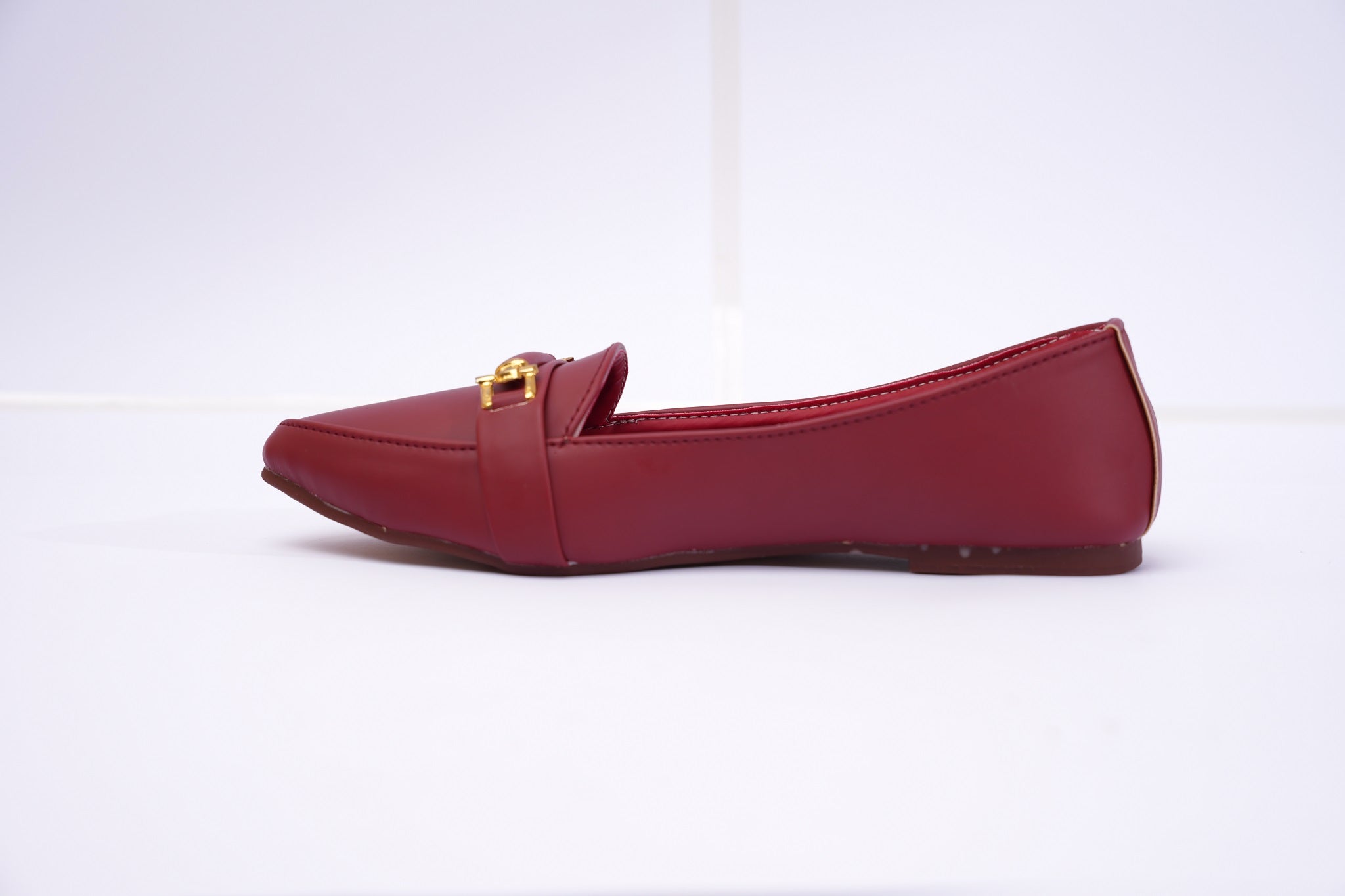 Red Monarch Chain Loafers