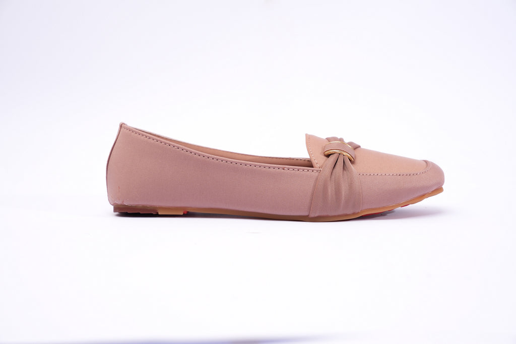 Blush Monarch Knot Loafers